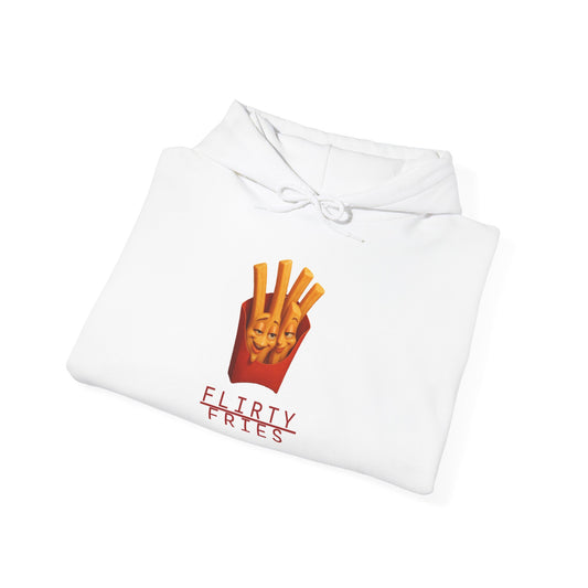 FLIRTY FRIES - Unisex Heavy Blend™ Hooded Sweatshirt