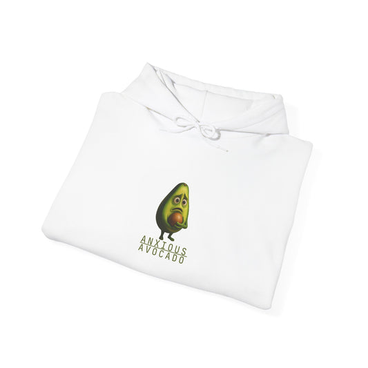 ANXIOUS AVOCADO - Unisex Heavy Blend™ Hooded Sweatshirt