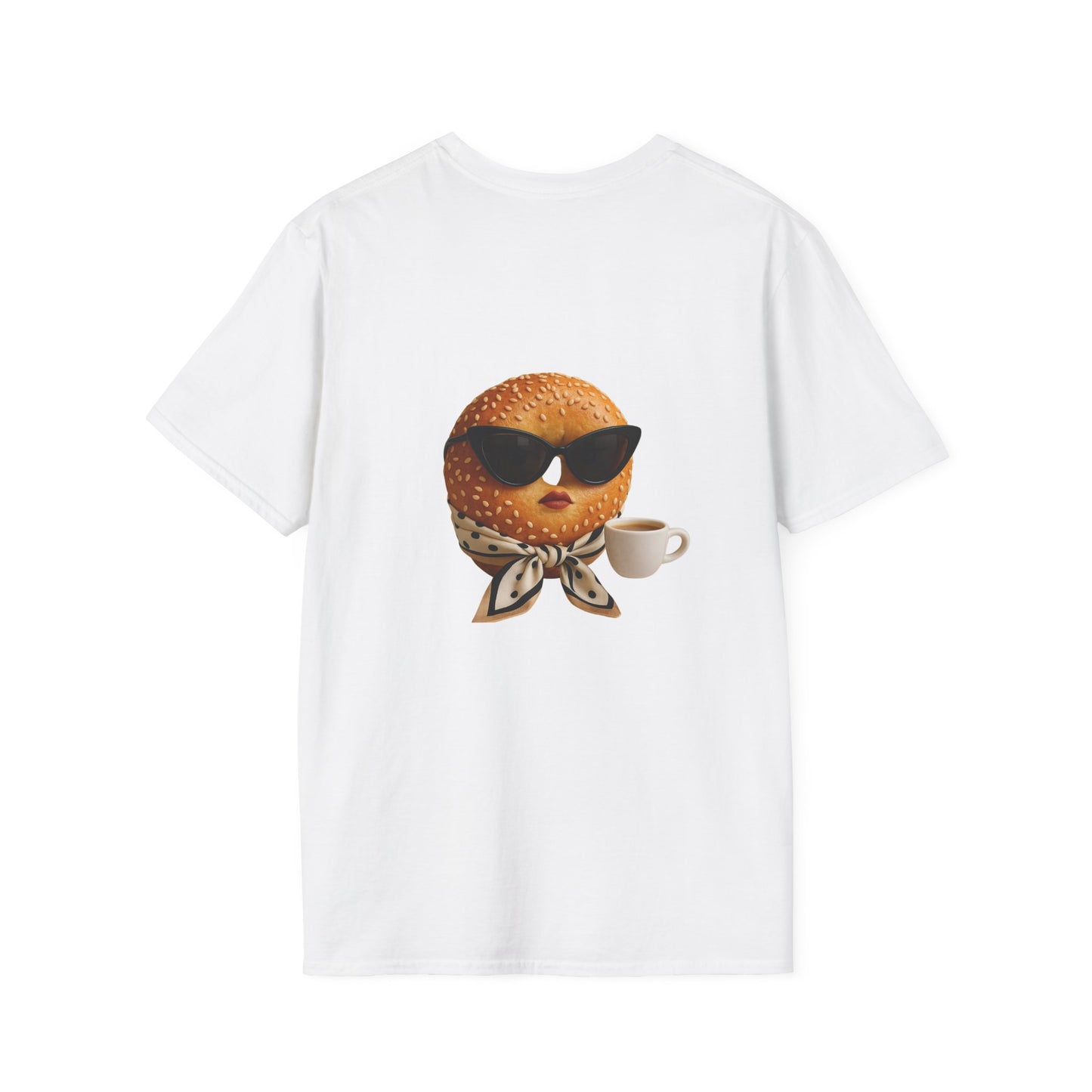 Bougie Bagel - Graphic Tees, Fun Casual Tops, Trendy Gift for Food Lovers, Summer Casual Outfit, Cute T-Shirt for Brunch, Unisex Tee