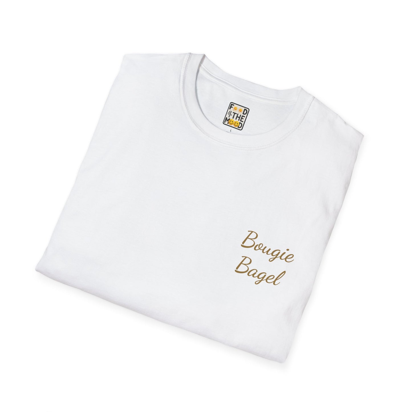 Bougie Bagel - Graphic Tees, Fun Casual Tops, Trendy Gift for Food Lovers, Summer Casual Outfit, Cute T-Shirt for Brunch, Unisex Tee