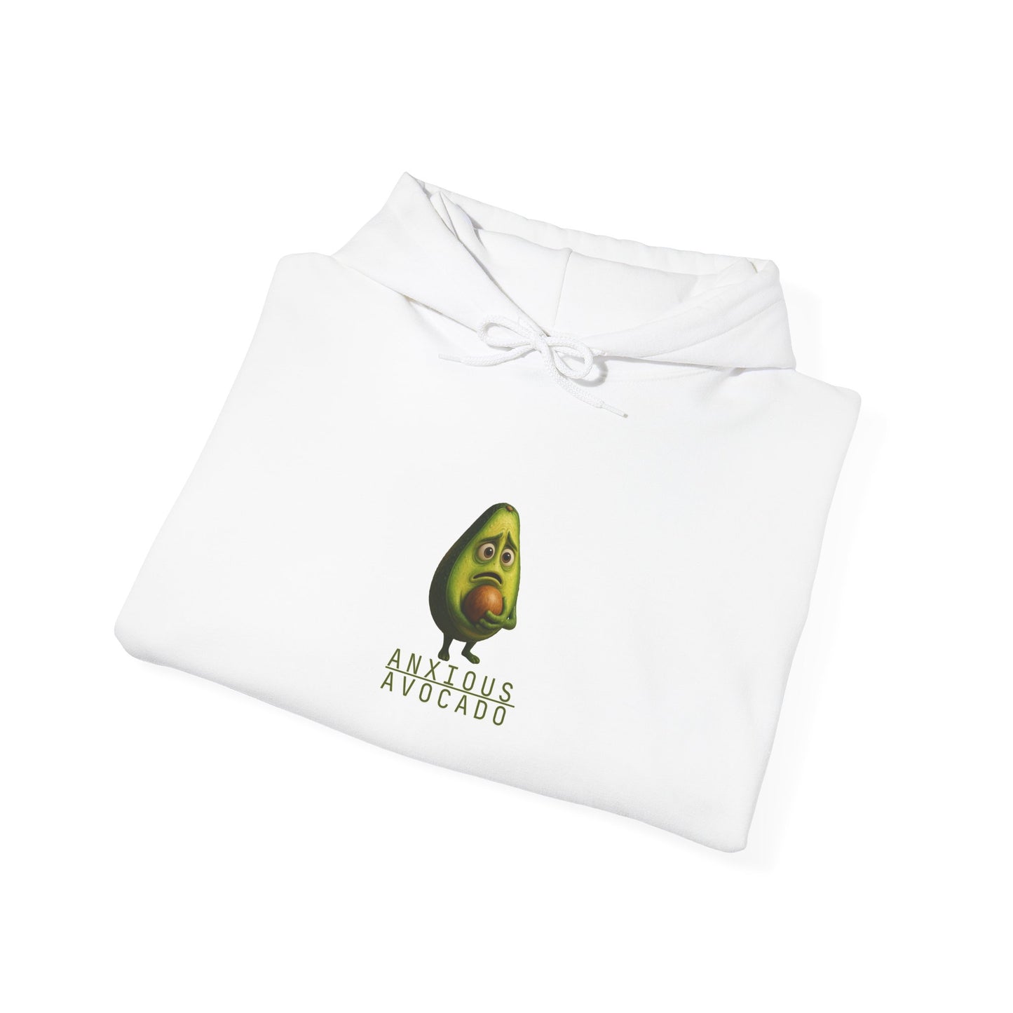 ANXIOUS AVOCADO - Unisex Heavy Blend™ Hooded Sweatshirt