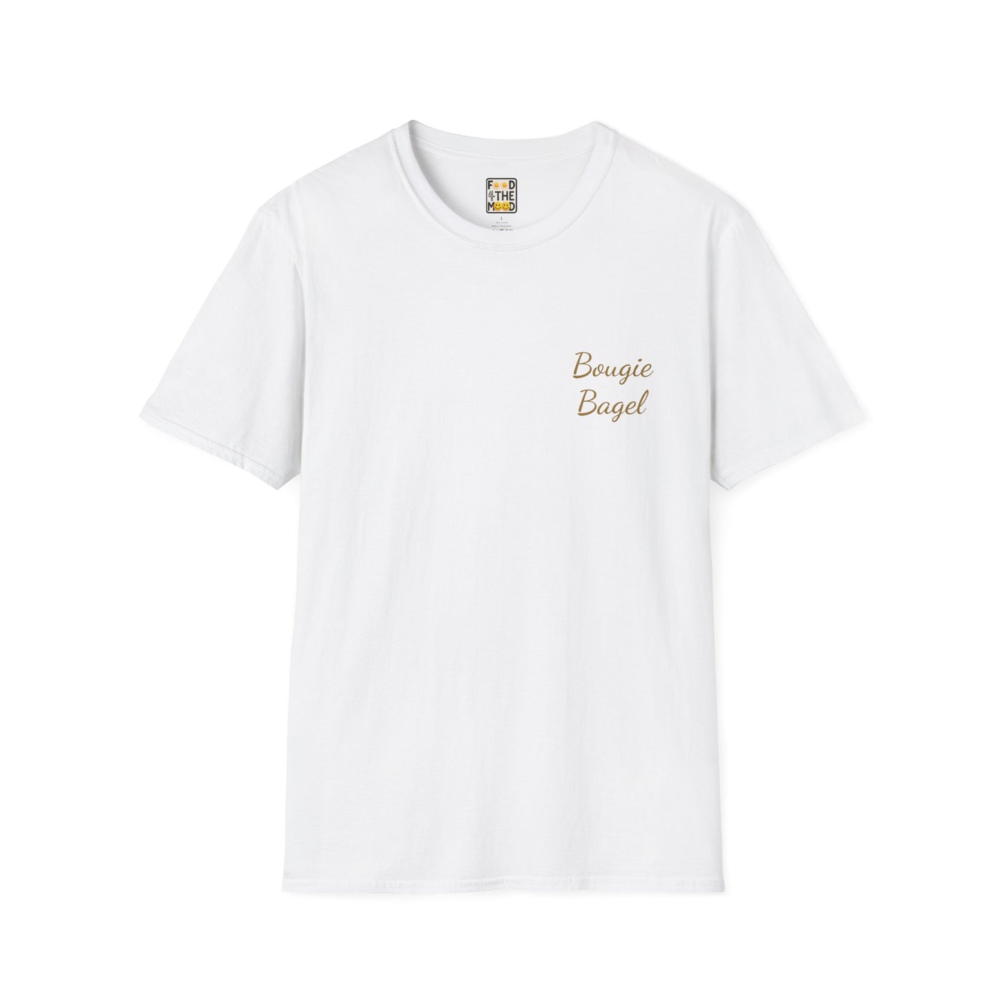 Bougie Bagel - Graphic Tees, Fun Casual Tops, Trendy Gift for Food Lovers, Summer Casual Outfit, Cute T-Shirt for Brunch, Unisex Tee